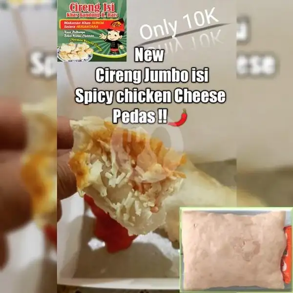 Cireng Jumbo Isi Spicy Chicken Cheesee | Cireng Isi Khas Bandung, Haji Rais