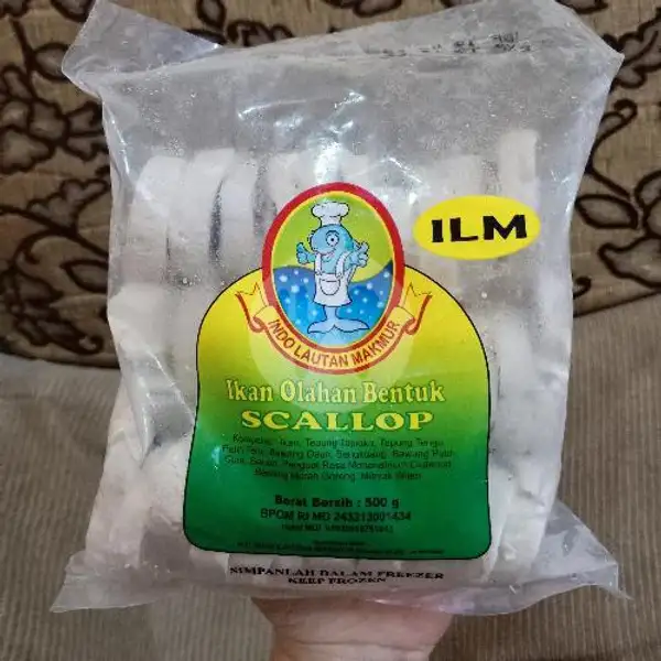 ILM Ikan Olahan Bentuk Scallop 500gr | Frozen Food Valencia, Gedangan