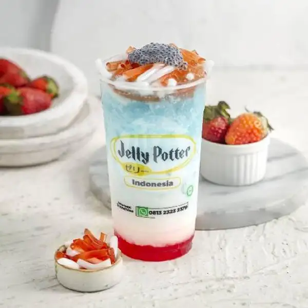Strawberry BlueOcean Mix | Jelly Potter, Ir Sumantri
