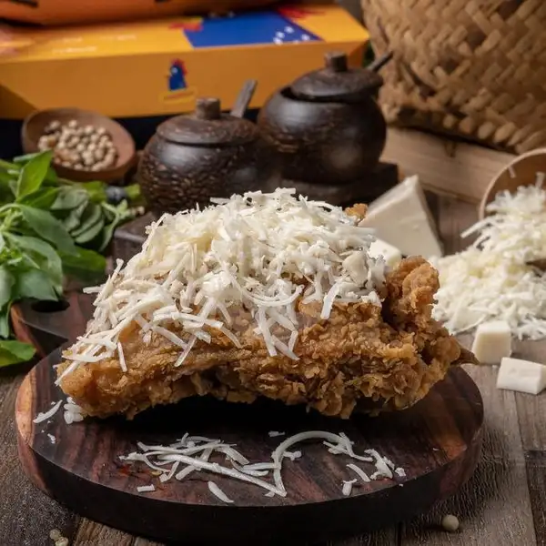Ayam keju | Ikan Ayam Geprek Kanayam, Depok