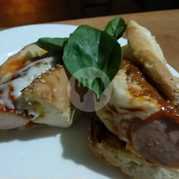 Chicken Cheese Hotdog | Oregano Kitchen, Canggu