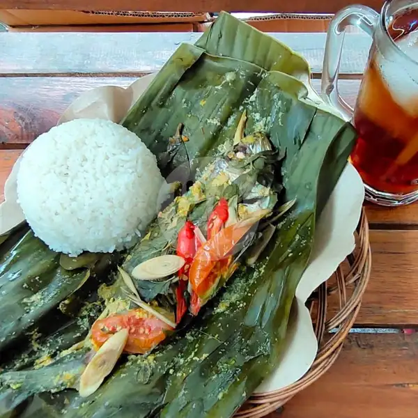 Paket Pepes Ikan Nila + Free Es Teh | Oseng-Oseng Tajem, Anggajaya