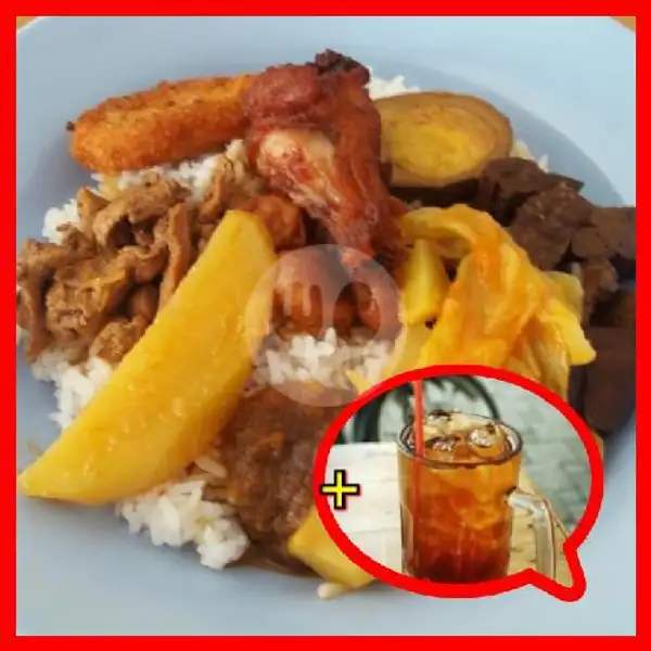 Nasi Kari Special Jumbo Halal + Teh Obeng Promo | Hongta Karivan, Lubuk Baja