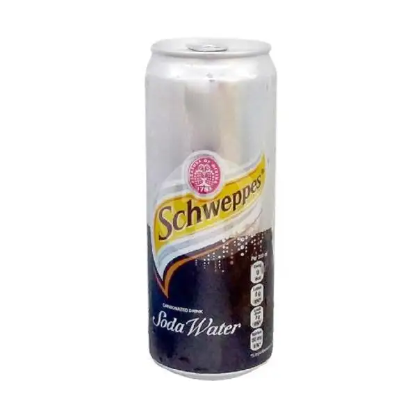 Schweppes Soda Water 330 Ml | Vhanessa Snack, Beer, Anggur & Soju, Puskesmas