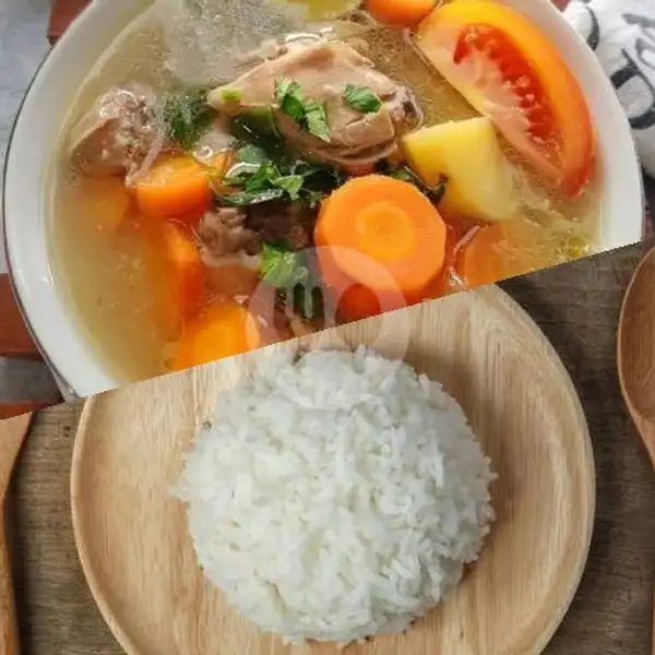Sop Ayam + Nasi | Semangat Baru Denpasiko, Baloi Center