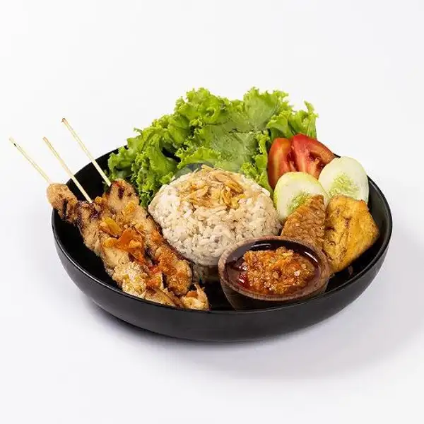Taichan Satay Bowl | BURGREENS - Healthy, Vegan, and Vegetarian, Menteng
