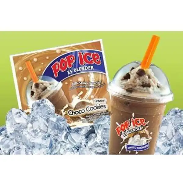 Pop Ice Choco Cookies | Warung Makan Bu Imah, Gatot Subroto