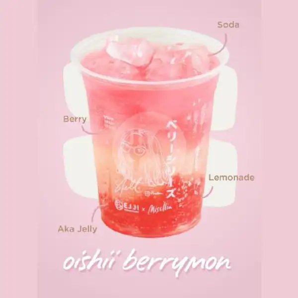 Oishii Berrymon | Ejji Coffee Corner Renon, Tantular Bar