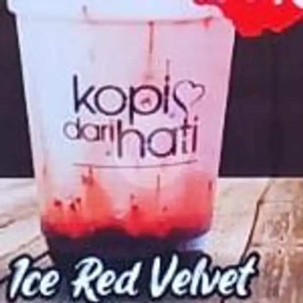Red Velvet Coffee (Ice/Hot) | Kopi Dari Hati, Pandan Sari
