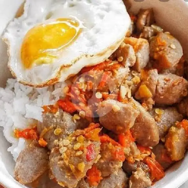 Rice Bowl Telor | Sambal Lalap &  Ayam Bakar Raffasyah, Letnan Mukmin