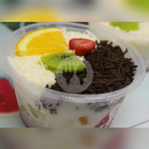 Salad Buah Coklat Keju 450 ML | Salad Buah Mama Hanna, Dukuh Kupang