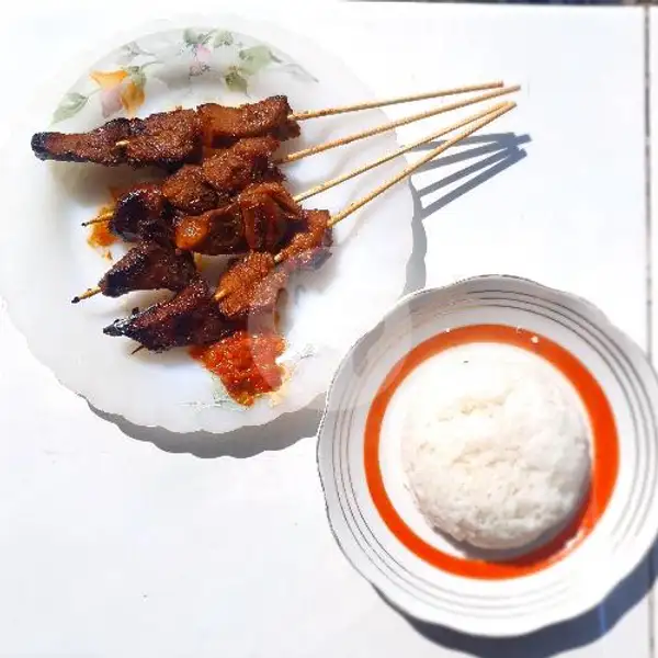 Nasi Sate Babi Jumbo Daging | Babi Panggang Koh Asoe, Suryodingratan