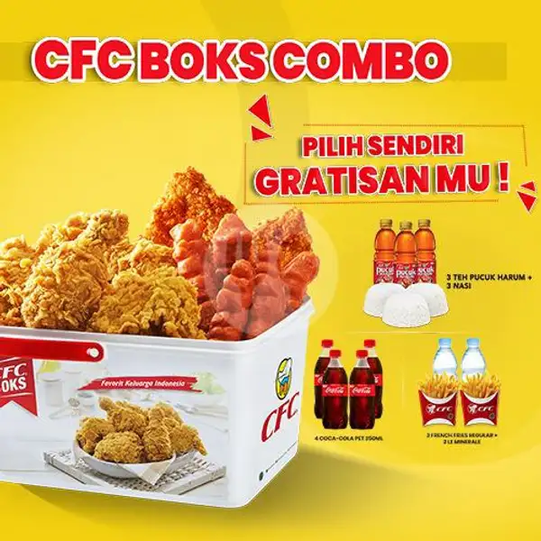 CFC Boks Combo + Pilih Sendiri Gratisanmu | CFC, Mall SKA Pekanbaru