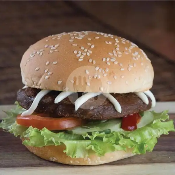 Double Beef Burger | Kebab Turki Baba Rafi Cilacap, Tidar