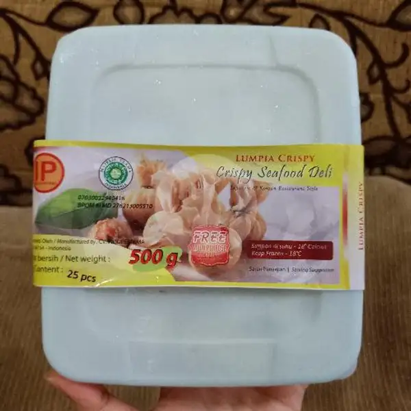 Ekkado Crispy Seafood 500gr 25pcs (FREE BOX) | Frozen Food Valencia, Gedangan