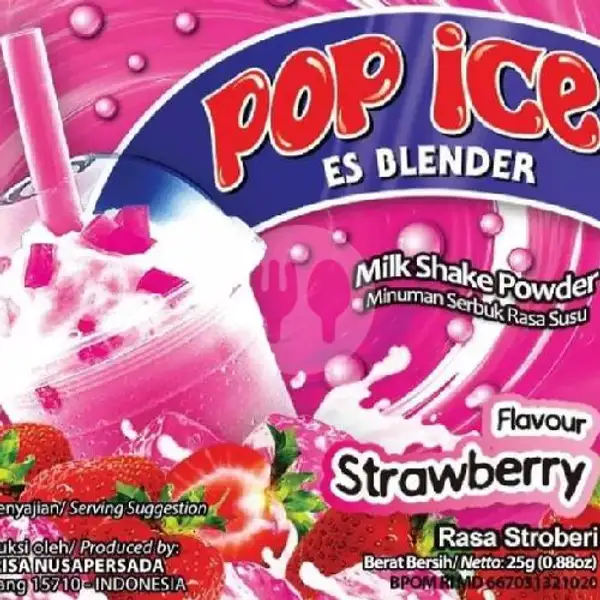 Pop Ice Strawbery | Nasi Goreng Penasaran, Krembangan