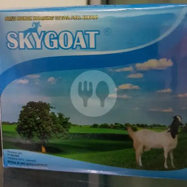 Susu Bubuk Kambing Etawa SKYGOAT | Susu Kurma Extra Sukur dan Aneka Produk Halal, Cilodong