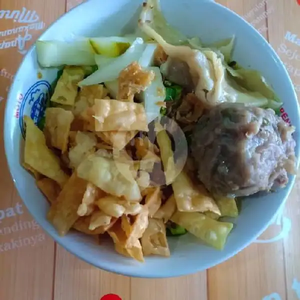 Mie Ayam Spesial Pangsit + Bakso Ayam + Telur | Mie Ayam Bakso Goyang Lidah, Serma Made Pil