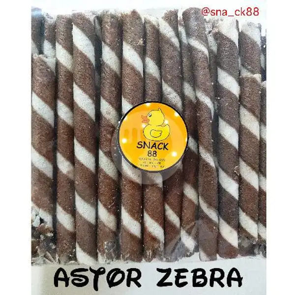 Astor Zebra Coklat | Snack 88 , Astina