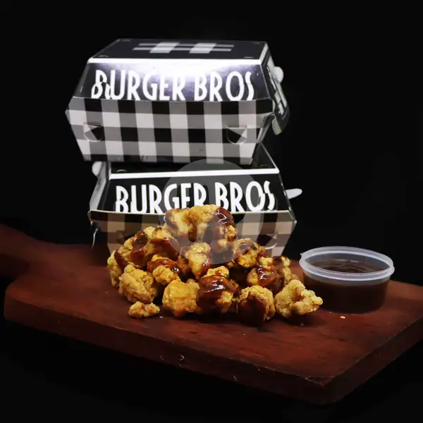 Black Pepper Chicken Popcorn | Burger Bros, Pluit