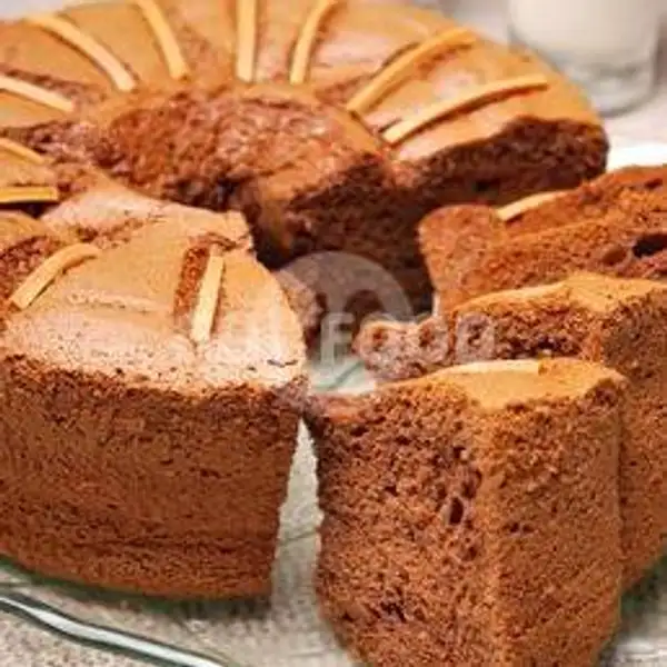 Chiffon Cake Coklat | Holland Bakery, Rest Area Karang Tengah KM 13.5