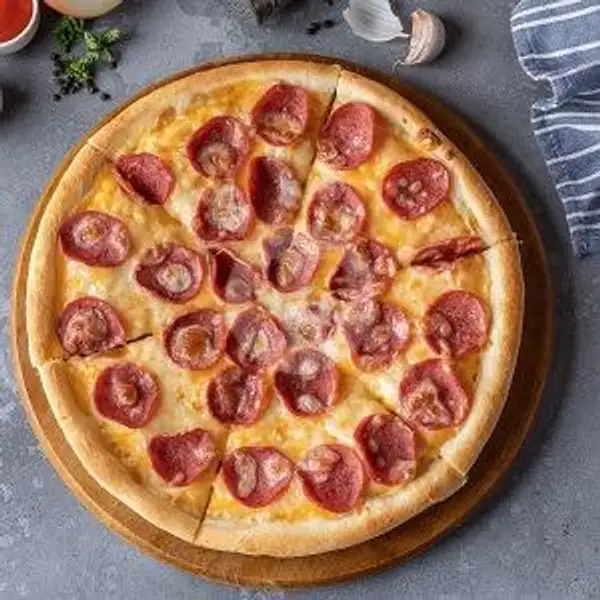 Pepperoni Cheese Large | Pizza Boxx, Kahfi