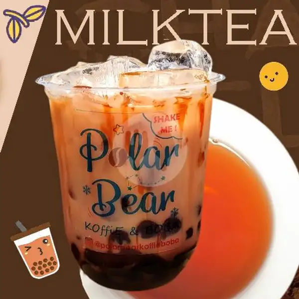 Brown Sugar BOBA Milk Tea ( L ) | Polarbear Koffie & Boba, Garuda