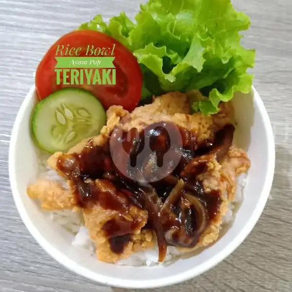 Rice Bowl Extra Ayam Pop Teriyaki | Kawaii.lpg ricebowl, Jalan Kamboja