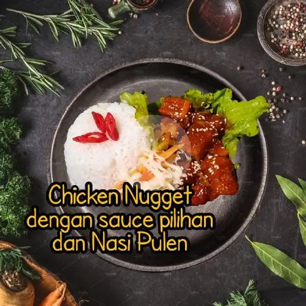 Chicken Nugget Dan Nasi Pulen | Juice 52