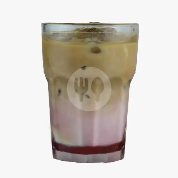 Iced Raspberry Coffee Latte | Ejji Coffee Corner, Sukolilo