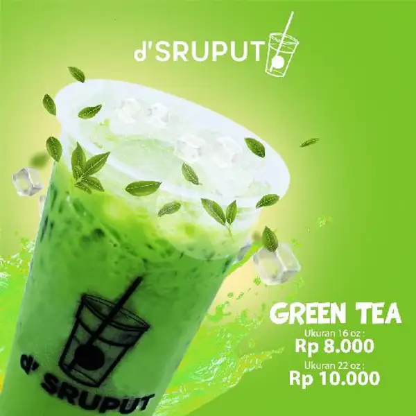 Green Tea Medium | D'Sruput, Kampung Malang