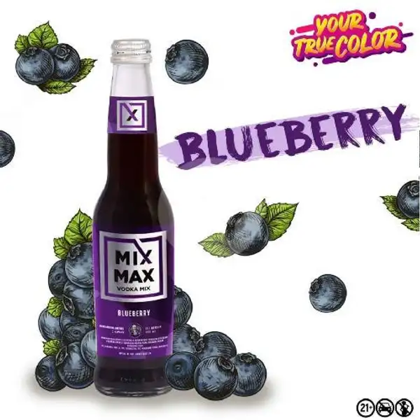 Mix Max Blueberry 275ml | Buka Botol Green Lake