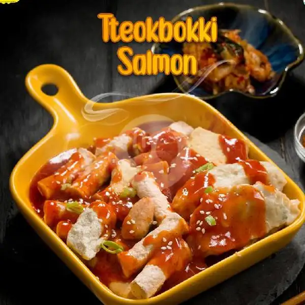 Omoni Tteobokki Salmon Jumbo Size | Shayra culinary Gading Fajar2