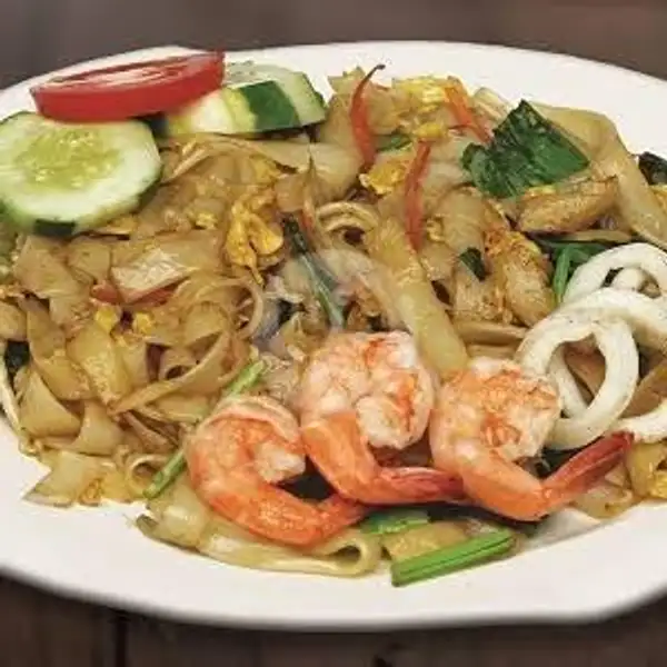Kwe Tiaw Goreng Seafood | Nasi Uduk San Bagoes, P. Antasari