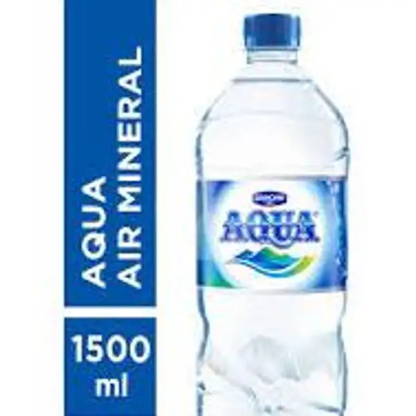 Aqua botol 1.500ml | Warueng Jajanan Umaer21, Brigjen Darsono