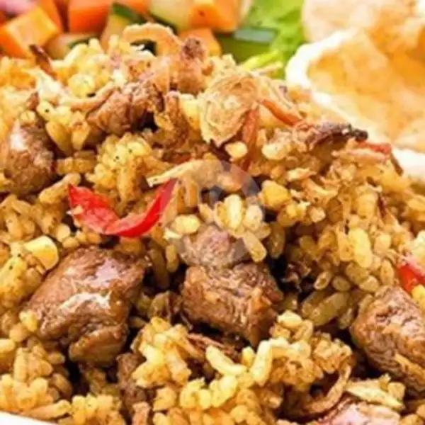 Nasi Goreng Daging Sapi Spesial | Nasi Goreng Kampung BANG DIN & Mie Aceh Rex Peunayong, Sri Ratu