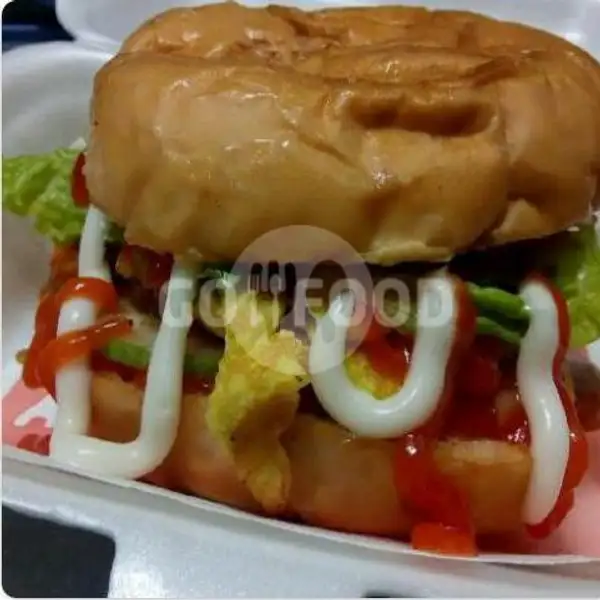 Burger Telur Daging ( Snack Halall) | Dapoer Deo, Hawila Residence