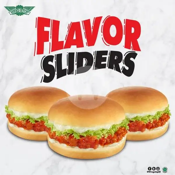 3 Flavor Sliders | Wingstop, 23 Paskal