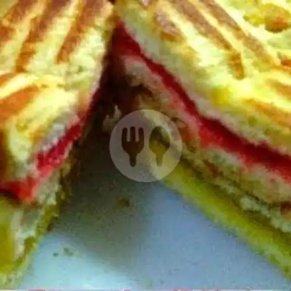 Roti Bakar Strawberry + Nanas | Roti Benk, Roti Bakar dan Roti Komplit