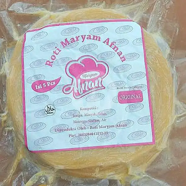 Roti Maryam Afnan Original 1 Pack | Kriuk Kriuk Snack Kiloan, Dago