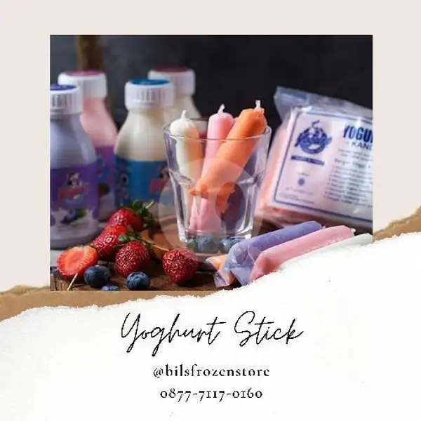 Yoghurt Stick Isi 15 Pcs/Pack | Bils Frozen Store