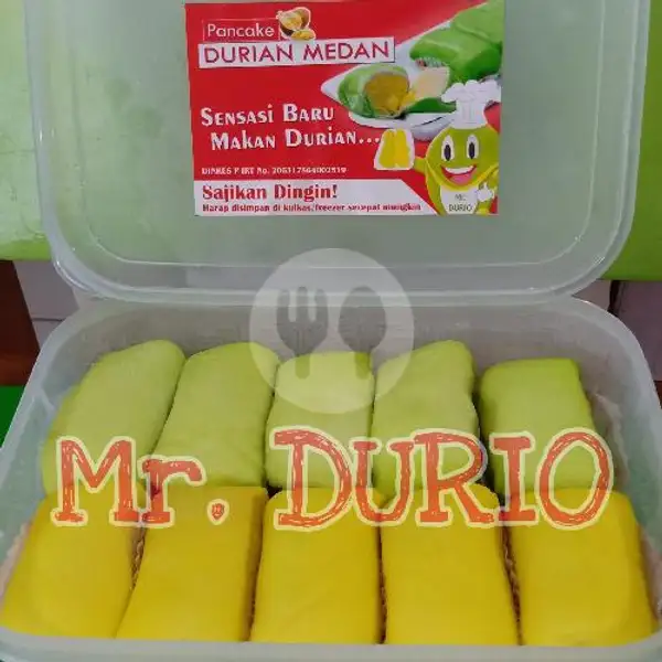 Mr. Durio Jumbo @10 Pcs | Mr. Durio Pancake Durian Medan Twist Tea, Dempo