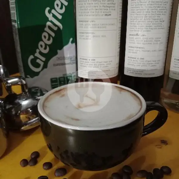 Kopi Panas/ Hot Coffee Latte Pandan | Kopi Untuk Kamu