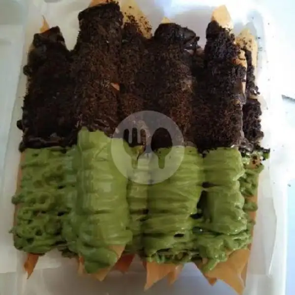 Banana Roll Matcha Oreo | Beef Burger, Sandwich Toast & Pisang Aroma, Somba Opu