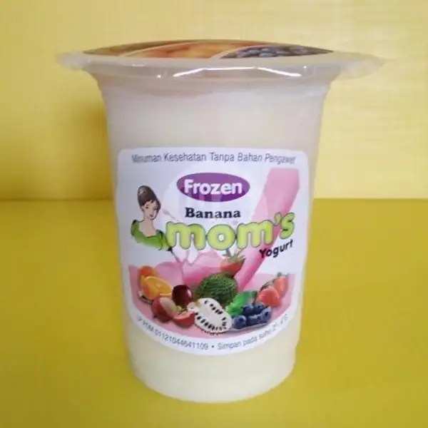 Mom's Yoghurt Frozen (250ml) Banana | Mom's Yogurt