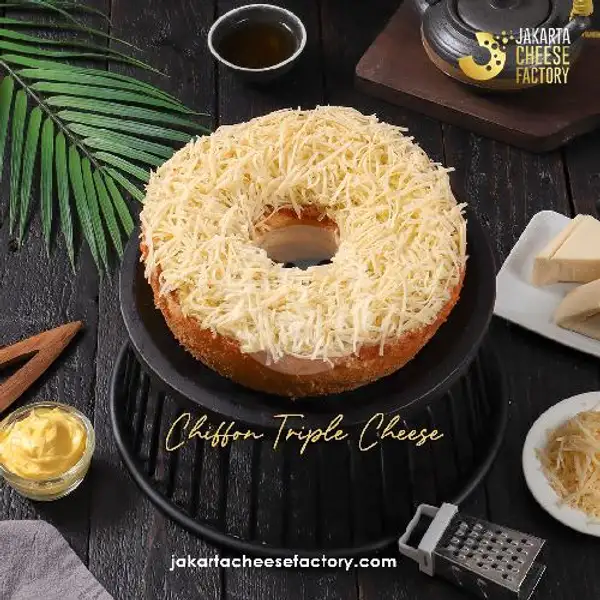 Chiffon Triple Cheese | Jakarta Cheese Factory