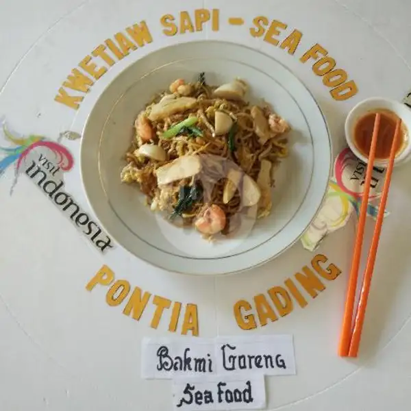 Mie Goreng Seafood | Kwetiaw Sapi & Seafood Pontia Gading, Grand Galaxy City