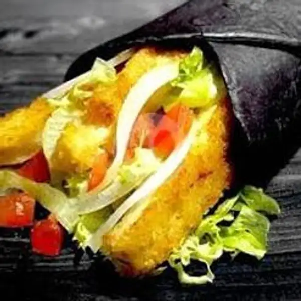 Black Kebab Naget + Telor | Arabian Kebab & Burger, Kisaran Barat