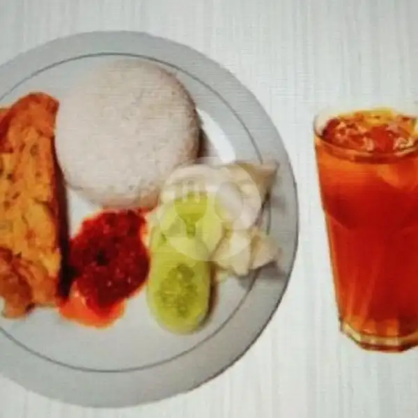 Paket Nasi Telur + Teh Poci | Teh Poci, Nasi Sarden, Ayam Goreng, Alesha Food and Drink, BOJONGSOANG