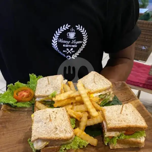 Club Sandwich | Warung Laguna